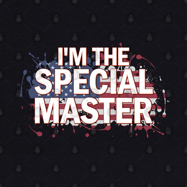 Special Master Funny Political Shirt by alcoshirts